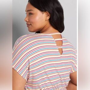 Lane Bryant Strappy Back Fit & Flare Dress size 18/20